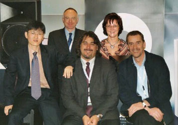 Sunny Li, Frank Andrewartha, Mark Ladewig, Leslie Bartholomew and Mick Anderson.